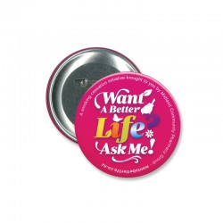 Button Badge Round - 90mm