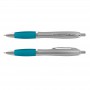 Plastic Promotional Pens - Vistro Silver Barrel Plastic Pen