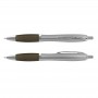 Plastic Promotional Pens - Vistro Silver Barrel Plastic Pen