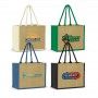 Calico & Jute Bags - Torino Jute Tote Bag