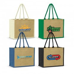 Calico & Jute Bags - Torino Jute Tote Bag