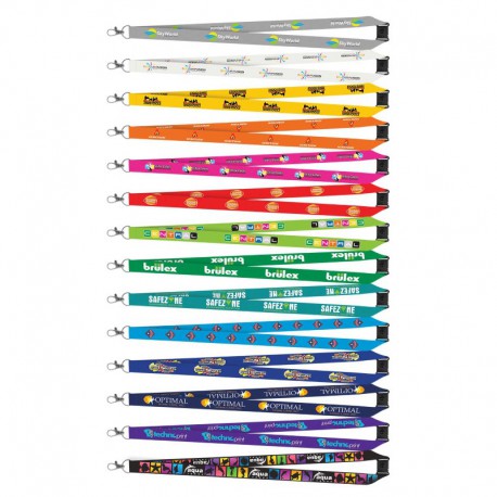 Custom Printed Lanyards - Colour Max Lanyard - 20mm