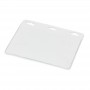 Reusable Coffee Cups - Metal - Clear Vinyl ID Holder