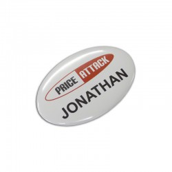 Protein Shakers - Button Badge Oval - 65 x 45mm