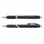 Plastic Promotional Pens - Jet Coloured Barrel Plastic Pen