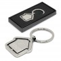 Metal Keyrings - Spinning House Metal Key Ring