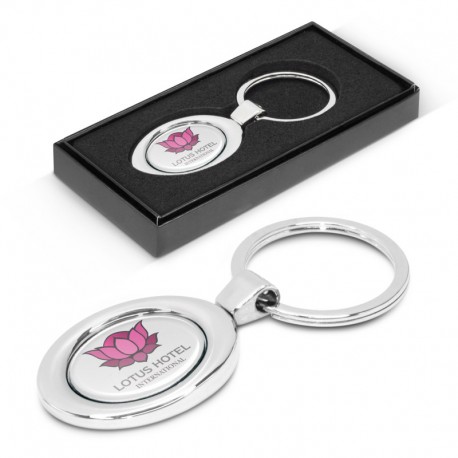 Metal Keyrings - Oval Metal Key Ring