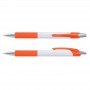 Plastic Promotional Pens - Cleo White Barrel Plastic Pen