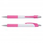 Plastic Promotional Pens - Cleo White Barrel Plastic Pen