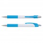 Plastic Promotional Pens - Cleo White Barrel Plastic Pen