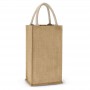 Wine Holders & Carriers - Donato Jute Double Wine Carrier