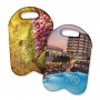 Wine Holders & Carriers - Neoprene Double Wine Cooler Bag - Full Colour