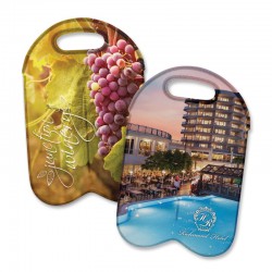 Wine Holders & Carriers - Neoprene Double Wine Cooler Bag - Full Colour