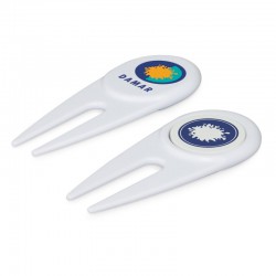 Corporate Golf Accessories - Golf Divot Repairer with Marker