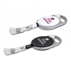 Reusable Coffee Cups - Metal - Evo Retractable ID Holder