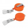 Reusable Coffee Cups - Metal - Alta Retractable ID Holder