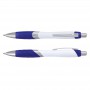 Plastic Promotional Pens - Borg Pen - White Barrel