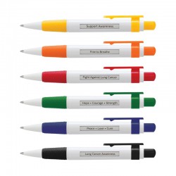 Plastic Promotional Pens - Big Message Pen