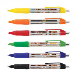 Plastic Promotional Pens - Aries Banner Pen