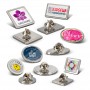 Protein Shakers - Altura Lapel Pin - Round Large