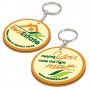 Printed Keyrings - PVC Key Ring Small - Both Sides Moulded