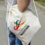 Duffle Bags & Sacks - Cotton Drawstring Backpack