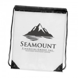 Bottle Openers - Clarity Drawstring Backpack
