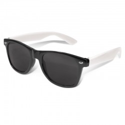 Promotional Journals & Noteboooks - Malibu Premium Sunglasses - White Arms