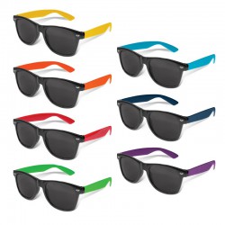 Promotional Journals & Noteboooks - Malibu Premium Sunglasses - Black Frame