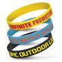 Sunglasses - Silicone Wrist Band - Embossed