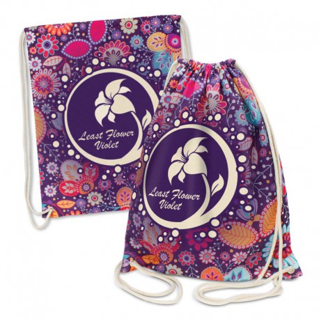 Duffle Bags & Sacks - Brazil Cotton Drawstring Backpack