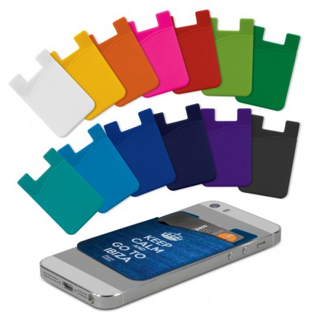 Phone Accessories - Silicone Phone Wallet - Full Colour