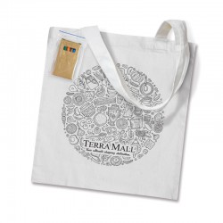 Toiletry Bags - Sonnet Colouring Tote Bag