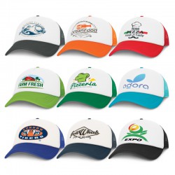 Caps - Cruise Mesh Cap - White Front