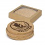 Oakridge Cork Coaster Round Set of 4