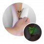 Printed Tattoos - Temporary Tattoo Glow in the Dark - 51mm x 51mm