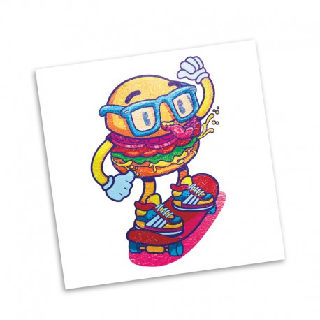 Printed Tattoos - Temporary Tattoo Foil - 51mm x 51mm