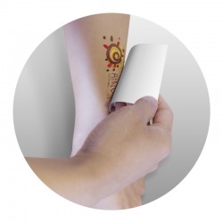 Printed Tattoos - Temporary Tattoo Foil - 51mm x 76mm