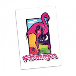 Printed Tattoos - Temporary Tattoo Glitter - 51mm x 76mm