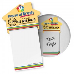 Notepads - Magnetic House Memo Pad A7 - Full Colour
