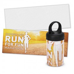 Sports Towels - Yeti Premium Cooling Towel - Full Colour - Tube
