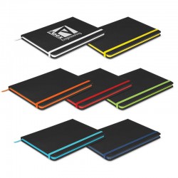 Flasks - Omega Black Notebook