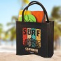 Calico & Jute Bags - Monza Jute Tote Bag - Colour Match