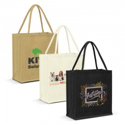 Calico & Jute Bags - Lanza Jute Tote Bag - Colour Match