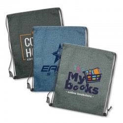 Duffle Bags & Sacks - Tampa Heather Drawstring Backpack