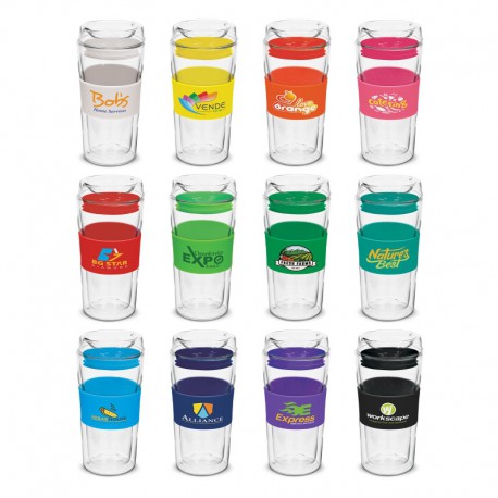 Drink Bottles - Glass - Divino Double Wall Glass Cup