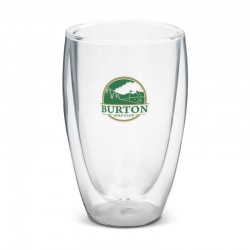 Printed Glasses, Cups & Tumblers - Tivoli Double Wall Glass - 410ml