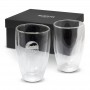 Name & Pin Badges - Tivoli Double Wall Glass Set - 410ml