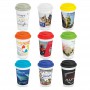 Reusable Coffee Cups - Aztec Double Wall Coffee Cup - Full Colour
