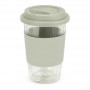 Reusable Coffee Cups - Aztec Double Wall Glass Cup